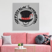 Toile 4 Petits monstres - Andy Holiday Logo (Insitu(Salon))