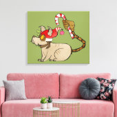 Toile 4 Petits monstres - Logo de vacances Tesla (Insitu(Salon))