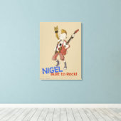 Toile 4 Petits monstres - Nigel (Insitu (Plancher de Bois))