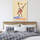 Toile 4 Petits monstres - Nigel (Insitu(Chambre))