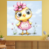 Toile #4  Poule Fantastique (Insitu(Salon))