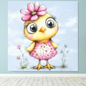Toile #4  Poule Fantastique (Insitu (Plancher de Bois))
