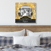 Toile 50e anniversaire de Mariage Photo Gold 50 ans (Insitu(Chambre))