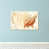 Toile 55 Population noire de densité (Insitu (Plancher de Bois))