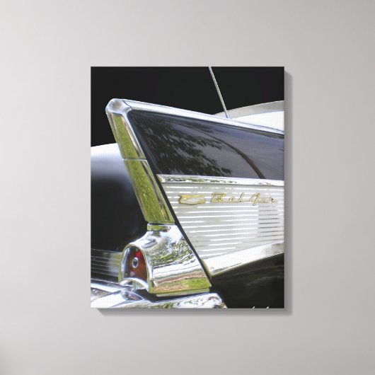 Toile '57 Chevy Bel Air "FINS" (Recto)