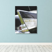 Toile '57 Chevy Bel Air "FINS" (Insitu (Plancher de Bois))