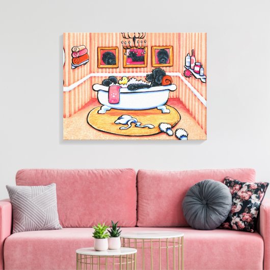 Toile 5 minutes de plus par Andie (Insitu(Salon))