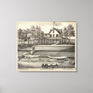 Toile 5ème Chambre d'avenue, plage d'océan, NJ