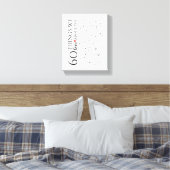 Toile 60 choses que nous aimons à votre sujet, 70e 80e a (Insitu(Chambre))