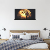 Toile 60"x40" avec image "Harvest Moon" (Insitu(Chambre))