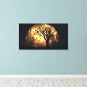 Toile 60"x40" avec image "Harvest Moon" (Insitu (Plancher de Bois))