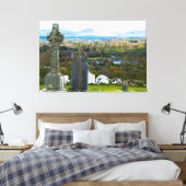 Toile 60 x40 Canvas Imprimer cimetière Vieux Kilcullen (Insitu(Chambre))