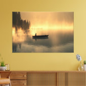 Toile 60" x 40" Canvas w' "Quiet Time" Image (Insitu(Salon))