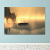 Toile 60" x 40" Canvas w' "Quiet Time" Image (Insitu (Plancher de Bois))