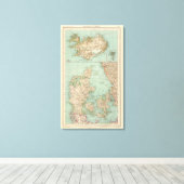 Toile 65 Danemark, Islande (Insitu (Plancher de Bois))