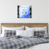 Toile 65e anniversaire de l'élégant Mariage Blue Sapphir (Insitu(Chambre))