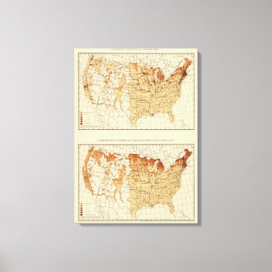 Toile 68 Autochtones Canada 1900 (Recto)