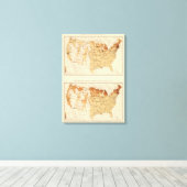 Toile 68 Autochtones Canada 1900 (Insitu (Plancher de Bois))