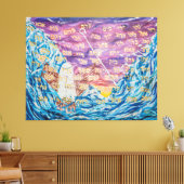 Toile 72 Names of G-D (Insitu(Salon))