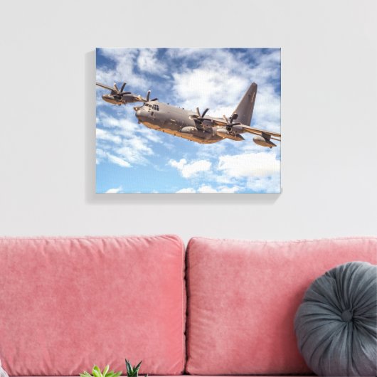 Toile 7574-C-130 Avion militaire (Insitu(Salon))