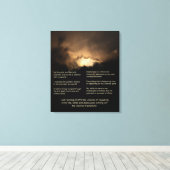 Toile 7 Affirmations quotidiennes - Arrière - plan de l' (Insitu (Plancher de Bois))