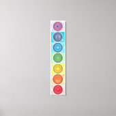 Toile 7 Canvas Chakra Imprimer (Recto)