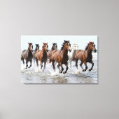 Toile 7 Hourses Premium Wrapped Canvas (Recto)