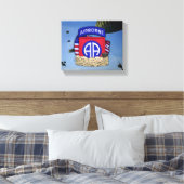 Toile 82e division aéroportée anciens combattants de la (Insitu(Chambre))