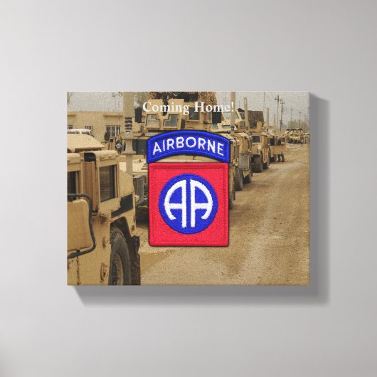 Toile 82e division aéroportée anciens combattants de la (Recto)