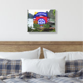 Toile 82e division aéroportée anciens combattants de la (Insitu(Chambre))