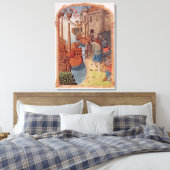 Toile 8378 Velin 745 f.1 Chevaliers à cheval, vers 1350 (Insitu(Chambre))