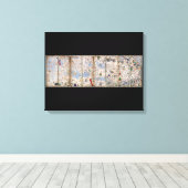 Toile 8 Panel Catalan Atlas par Abraham Cresques (1375) (Insitu (Plancher de Bois))