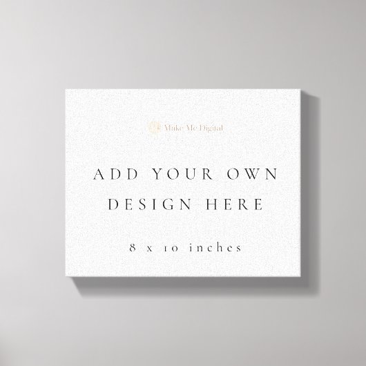 Toile 8 x 10 pouces (Recto)