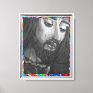 Toile #8x10 #White Frame# LIENZO