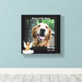 Toile 8x8 Golden Retreiver Angel Chien Animal Photo Memo (Insitu (Plancher de Bois))
