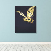 Toile 999,9 : chauve-souris (Insitu (Plancher de Bois))