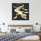 Toile 999.9 : Komodo Dragon Skeleton (Insitu(Chambre))