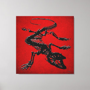 Toile 999.9 : Komodo Dragon Skeleton