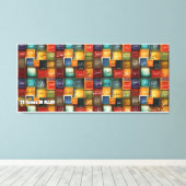 Toile 99 noms de Dieu (Insitu (Plancher de Bois))