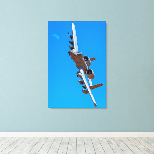 Toile A-10C THUNDERBOLT II 24x36 (Insitu (Plancher de Bois))