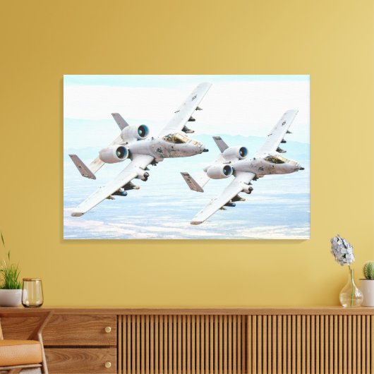 Toile A-10C THUNDERBOLT II 24x36 (Insitu(Salon))