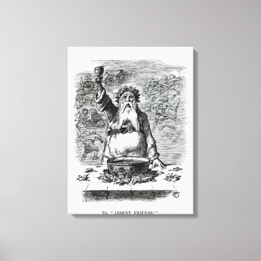 Toile À Absent Amis ! (Recto)