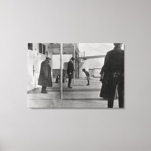 Toile À bord du Titanic (Recto)