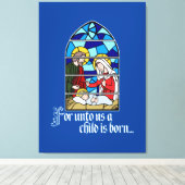 Toile A Child is born (Insitu (Plancher de Bois))
