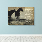 Toile À contempler un cheval sauvage (Insitu (Plancher de Bois))