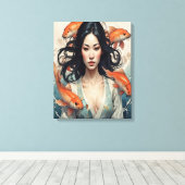 Toile A Conversation Between Two Corners (Insitu (Plancher de Bois))