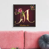 Toile à enveloppement Premium Monogram M (Gloss) (Insitu(Salon))