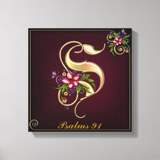 Toile à enveloppement Premium Monogram S (Gloss) (Recto)