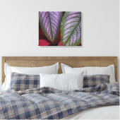 Toile à feuilles violettes et rouges (Insitu(Chambre))