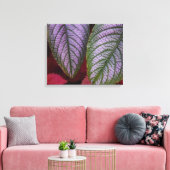 Toile à feuilles violettes et rouges (Insitu(Salon))